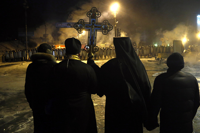 Ukrajina crkva kordon